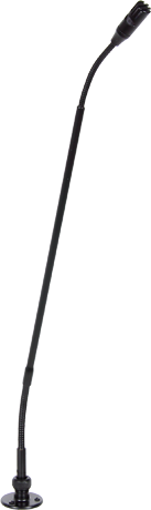 PC-18/XLR MULTI-PATTERN GOOSENECK MICROPHONE WITH XLR BASE, 18-INCH GOOSENECK