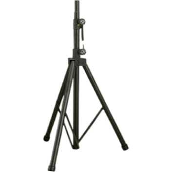 TSP-1 2 EV TRIPOD SPEAKER STANDS IN BLACK (TSS-1) AND 1 CARRY BAG (TCB-1) PACKAGED IN A RETAIL BOX