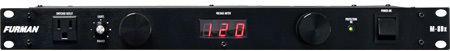 M-8DX 15A STANDARD POWER CONDITIONER W/LIGHTS & DIGITAL VOLT METER, 9 OUTLETS, 1 RACK UNIT, 6 FEET CORD