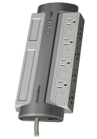 M8-EX MAX 8 AC ONLY, PROVIDES CLEAN AND SAFE POWER FOR ALL HOME/OFFICE EQUIPMENT