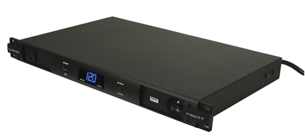 P-1800 PFR 15A ADVANCED POWER CONDITIONER W/SMP, CLEAR TONE & PWR FACTOR TECHNOLOGY, 1RU, 10' CORD