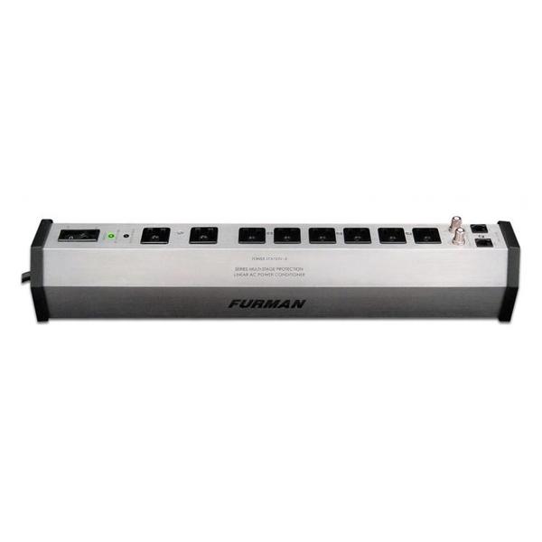 PST-8 15 AMP ADVANCED AC STRIP 8 OUTLETS W/SERIES MULTI-STAGE PROTECTION AND EVS, 15 AMP, 8 FOOT CORD