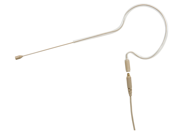 ESM8-OBG-4SHU EARSET MIC 4 SHURE CABLES : SINGLE EAR HEADSET,BEIGE, OMNI-DIRECTIONAL MIC, 3.5MM ELEMENT