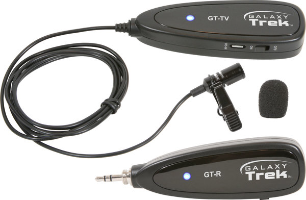 GT-VX TREK LAPEL/LAVALIER WIRELESS /  2.4GHZ MINI WIRELESS LAVALIER SYSTEM / PORTABLE COMPACT WIRELESS