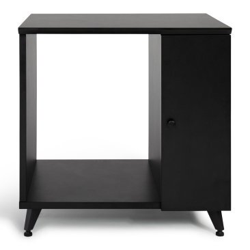GFW-ELITESIDECAR-BLK CONFIGURABLE 4RU/8RU/12RU ELITE FURNITURE SERIES SIDECAR RACK CABINET / BLACK /  *SHIPS FLAT PACKED*