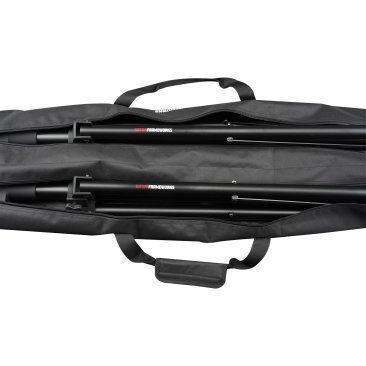 GFW-SPK-2000SET A PAIR OF FRAMEWORKS GFW-SPK-2000 LIGHTWEIGHT ALUMINUM SPEAKER STANDS WITH CARRY BAG