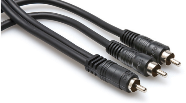 CYA-103 Y CABLE, RCA TO DUAL RCA, 3 FT