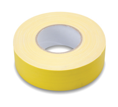 GFT-447YE-BULK GAFFER TAPE, YELLOW, 2 IN X 60 YD