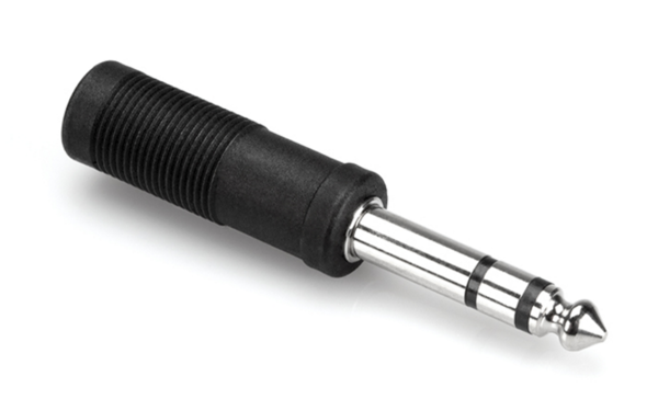 GPP-419 ADAPTOR, 1/4 IN TS TO 1/4 IN TRS
