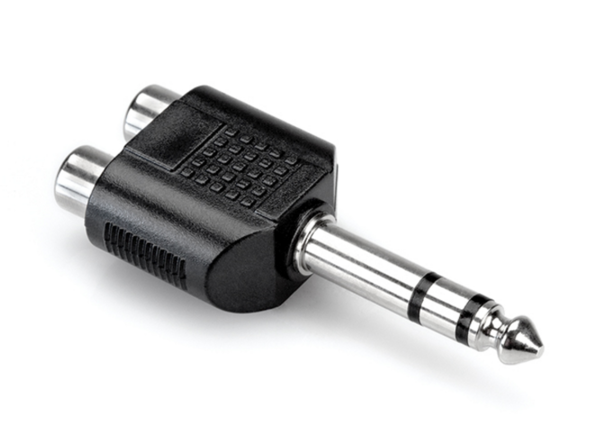 GPR-484 ADAPTOR, DUAL RCA TO 1/4 IN TRS