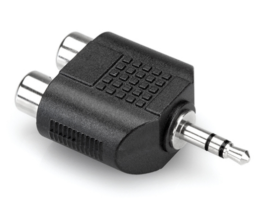 GRM-193 ADAPTOR, DUAL RCA TO 3.5 MM TRS
