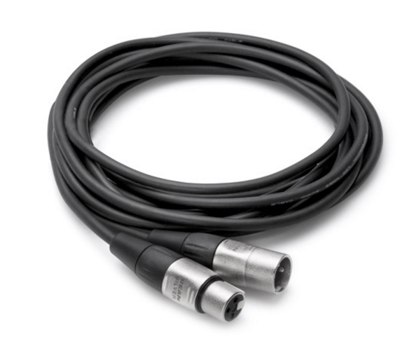 HXX-015 PRO BALANCED INTERCONNECT, REAN XLR3F TO XLR3M, 15 FT