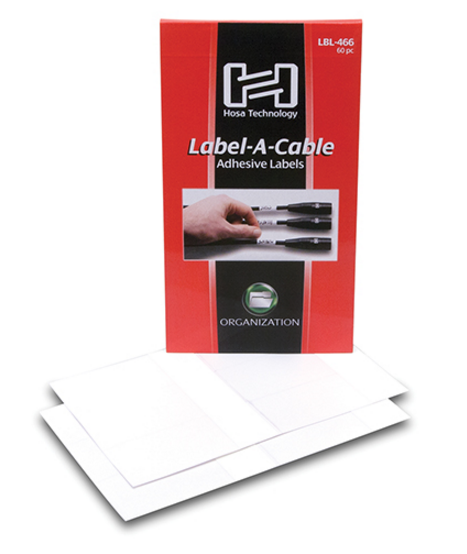 LBL-466 LABEL-A-CABLE CABLE LABELS, 60 PC