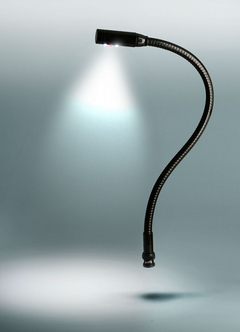 LTE-503XLR4 LED CONSOLE LAMP, RIGHT-ANGLE XLR4M, 15 IN