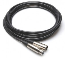 MCL-115 MICROPHONE CABLE, HOSA XLR3F TO XLR3M, 15 FT