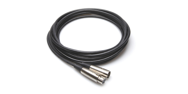 MCL-105 MICROPHONE CABLE, HOSA XLR3F TO XLR3M, 5 FT