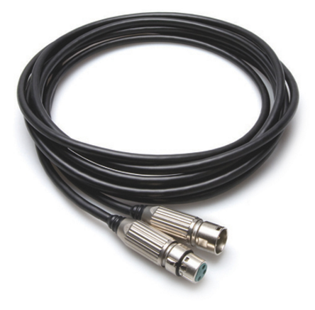 MSC-015 MICROPHONE CABLE, SWITCHCRAFT XLR3F TO XLR3M, 15 FT