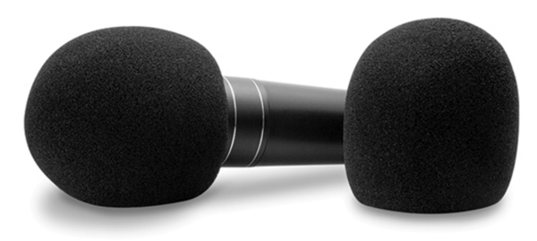 MWS-225 MICROPHONE WINDSCREEN, BLACK