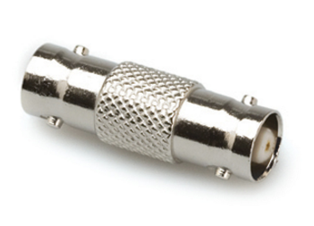 NBN-302 75-OHM COUPLER, BNC FEMALE TO BNC FEMALE (SAME) - ADAPTER IS DESIGNED TO COUPLE CABLES W/MALE BNC