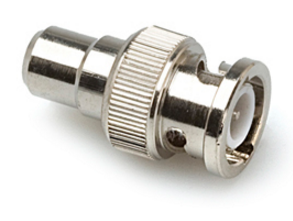 NBR-253 75-OHM ADAPTOR, RCA TO BNC