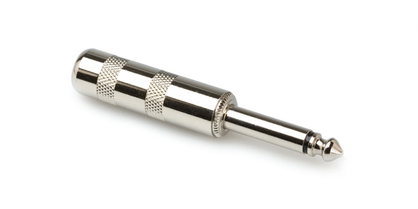 PLG-025 CONNECTOR, 1/4 IN TS