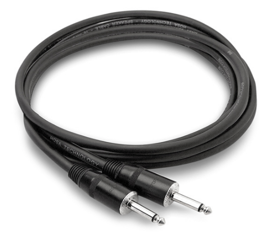 SKJ-403 PRO SPEAKER CABLE, REAN 1/4 IN TS TO SAME, 3 FT