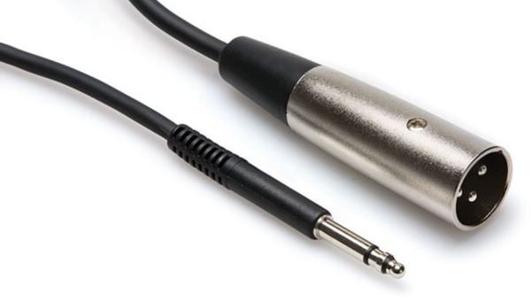 TTX-103M BALANCED INTERCONNECT, TT TRS TO XLR3M, 3 FT
