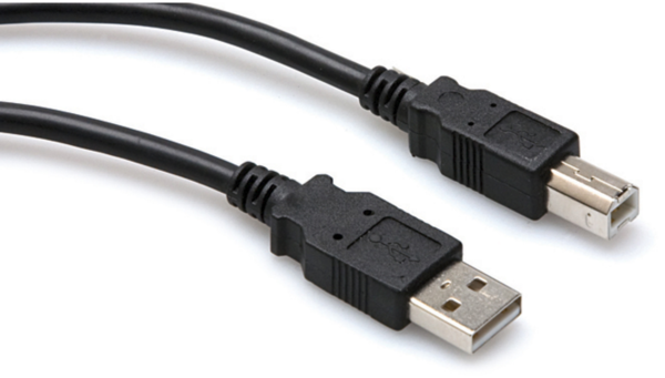 USB-215AB HIGH SPEED USB CABLE, TYPE A TO TYPE B, 15 FT