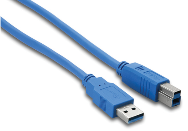 USB-306AB SUPERSPEED USB 3.0 CABLE, TYPE A TO TYPE B, 6 FT