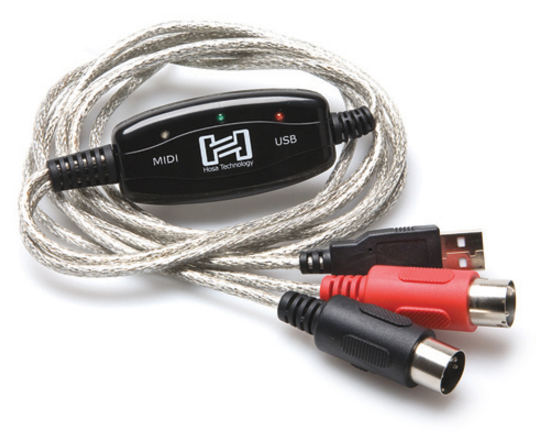 USM-422 TRACKLINK MIDI TO USB INTERFACE, MIDI I/O TO USB TYPE A, 6 FT