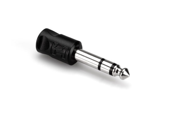 GPM-103 ADAPTER, FEMALE STEREO 3.5 MM TRS TO MALE STEREO  1/4 IN TRS PHONE ADAPTER