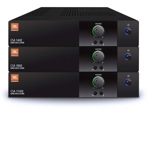 CSA1120Z 1CH 120W POWER AMPLIFIER, FANLESS, 4OHM/8OHM/70V/100V, 1RU HALF-RACK, MOUNTING KIT