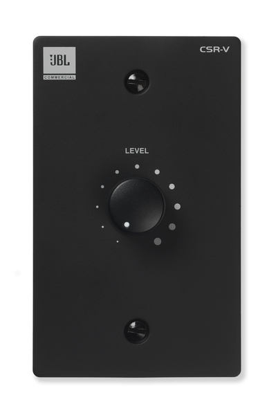 CSR-V-BLK WALL CONTROLLER WITH VOLUME CONTROL; US VERSION (BLACK)  FOR USE WITH CSM-21, CSM-32, ALL CSMA