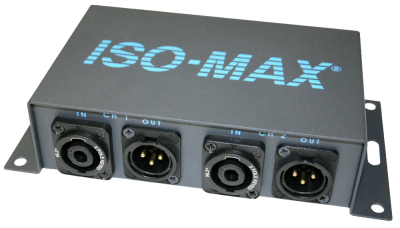 SP-2SX SPEAKER TO LINE-LEVEL CONVERTER, DIP SW PAD, SPEAKON IN, XLR-M OUT