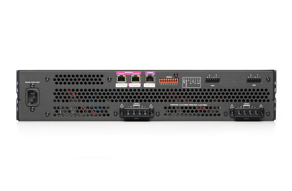 SA4-D DSI 2.0 SERIES  4 CH AMPLIFIER WITH DANTE, 1050W @ 2 OHMS, JBL CINEMA SPEAKER TUNING PRESETS