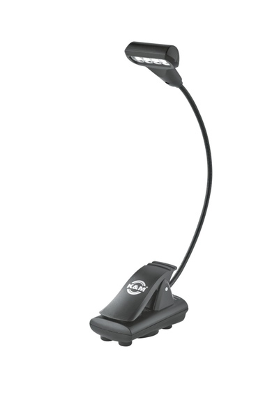 12274.000.55 MUSIC STAND LIGHT, 4 LED T-MODEL FLEXLIGHT, EXTRA WIDE CLIP UP TO 0.984"