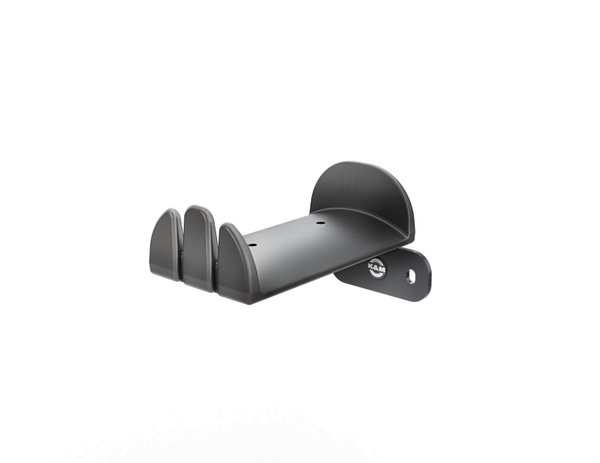 16310.022.55 HEADPHONE WALL HOLDER, SOFT RUBBER SUPPORT, MOUNTED BY SCREWING INTO WALL