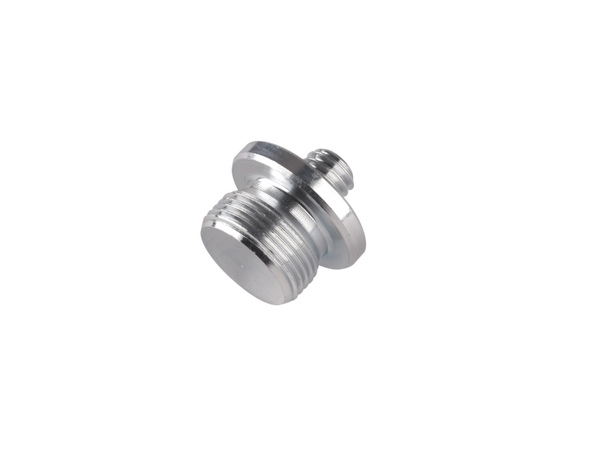 21927.000.29 THREAD ADAPTER, EQUIP A K&M MICROPHONE ROUND BASE WITH A 3/8" THREADED BOLT