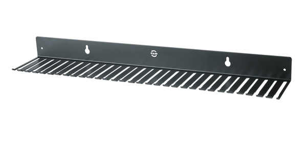 49020.000.55 CABLE HANGER, 0.078" THICK STEEL, DIMENSIONS: 25.59X4.646X2.165", 31 SLOTS W/ WIDTH OF 0.208/0.295"