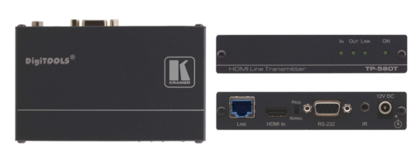 TP-580T(KRA) HDMI, BIDIRECTIONAL RS-232 & IR OVER HDBASET TWISTED PAIR TRANSMITTER