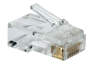 10005USOP(LIB) LIBERTY CATEGORY 5E ONE-PIECE CRIMP RJ45 PLUG