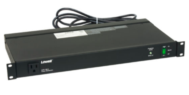 ACR-159-S POWER PANEL-15A, 9-OUTLETS, 1RU, 9' CORD, 1-STAGE SURGE SUPP WITH 1 LED, UL LISTED