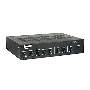 MA60 60W MIXER AMPLIFIER - INCLUDES 4W, 8W, 25V, AND 70V SPEAKER OUTPUTS AT A SCREW TERMINAL STRIP