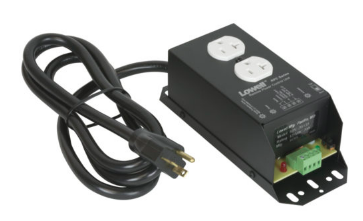 RPC-20-CD 20A REMOTE POWER CONTROL, 1 DUPLEX OUTLET, 6' CORD