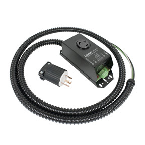 RPC-30-SHW REMOTE POWER CONTROL-30A, 1 OUTLET, 6FT FLEX CONDUIT, SURGE PROTECTION
