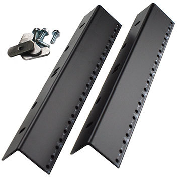 RRD-10 RACK RAIL-10RU, TAPPED 10-32, 1PR