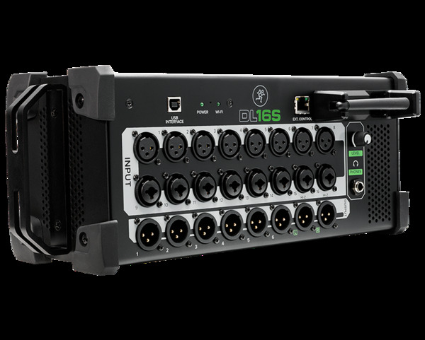 DL16S 16CH WIRELESS DIGITAL LIVE SOUND MIXER WITH BUILT IN WIFI, 16 INPUTS WITH ONYX+ RECALL PRES.