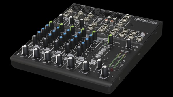 802VLZ4 8CH ULTRA COMPACT MIXER FEATURING HIGH-HEADROOM, LOW-NOISE DESIGN