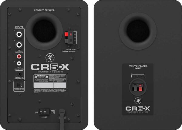 CR5-X 5" MULTIMEDIA MONITORS (PAIR)