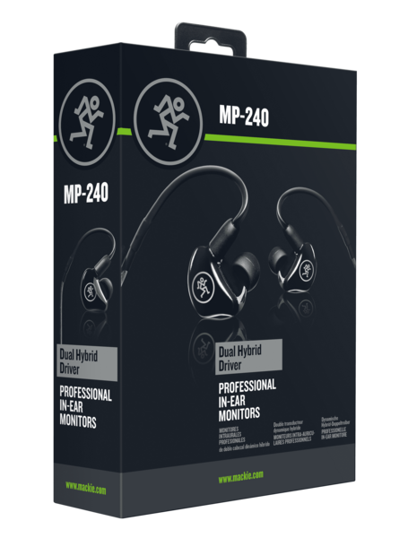 MP-240 DUAL HYBRID DRIVER PROFESSIONAL IN-EAR MONITORS